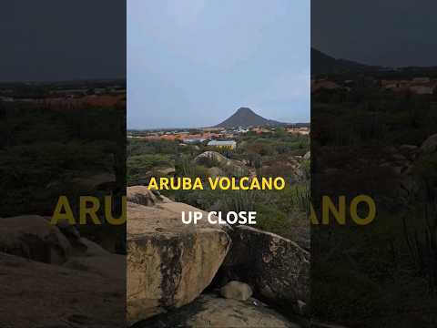 Aruba Volcano Up Close #shorts