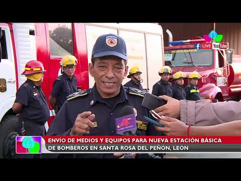 Envían cisterna y camiones para la nueva estación de bomberos a inaugurarse en Santa Rosa del Peñón