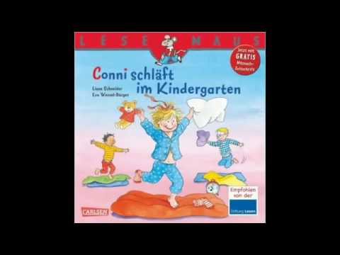 Hörbuch   Conni schläft im Kindergarten