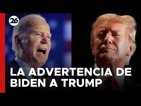 EEUU | La advertencia de Biden a Trump por el cara a cara en el debate