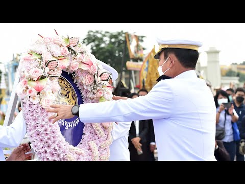 นายกรัฐมนตรี-วางพวงมาลาเนื่องใ นายกรัฐมนตรี-วางพวงมาลาเนื่องใ