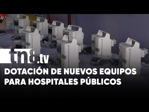 Gobierno de Nicaragua dota de nuevos equipos a los hospitales públicos