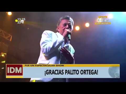 Palito Ortega volvió a Paraguay