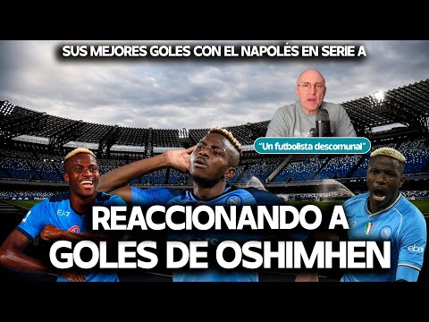 VICTOR OSIMHEN, MALDINI REACCIONA A SUS GOLES EN EL NÁPOLES, TODAS LAS IMÁGENES