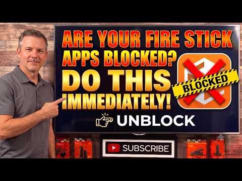 Are Your Fire Stick Apps Blocked? Do THIS Immediately!