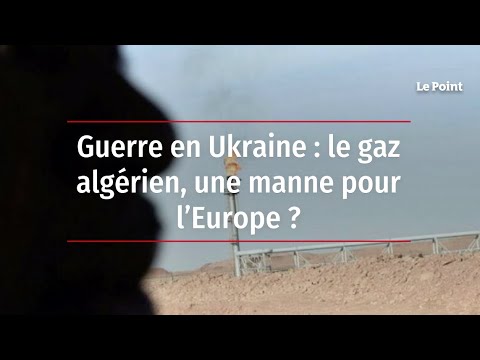 Guerre en Ukraine : le gaz algérien, une manne pour l'Europe ?