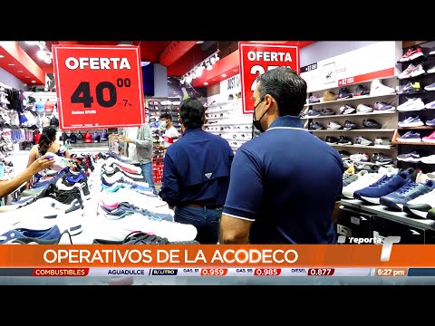 Acodeco desarrolla operativos de verificación en centros comerciales