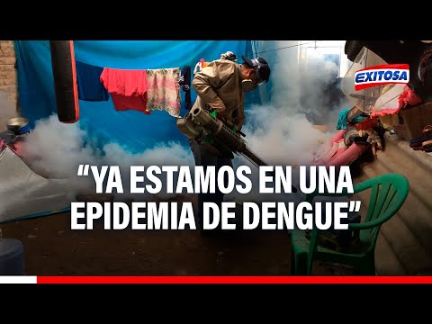 Especialista en Salud Pública: Ya estamos en una epidemia de dengue