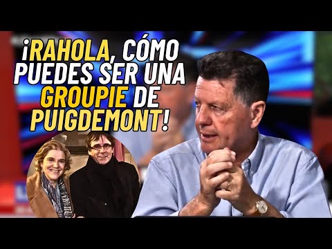 Alfonso Rojo sobre Pilar Rahola: “¡Cómo puede ser una groupie de Puigdemont, si son unos catetos!”