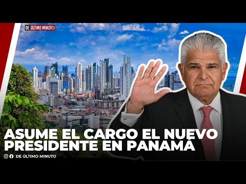 JOSÉ RAÚL MULINO ASUME LA PRESIDENCIA DE PANAMÁ