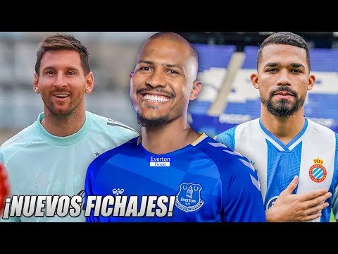 OFICIAL: SALOMÓN RONDÓN al EVERTON y YANGEL HERRERA al ESPANYOL | LOCURA por MESSI + ENTRENAMIENTOS