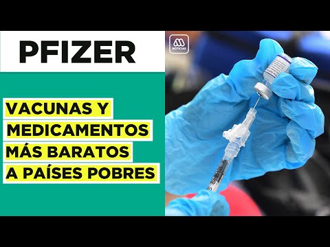 Pfizer ofrece medicamentos y vacunas más baratas a países pobres
