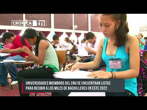 Universidades públicas de Nicaragua listas para iniciar año lectivo 2022