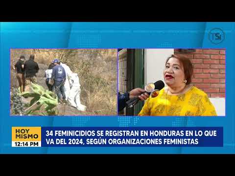 34 feminicidios se registran en Honduras en lo que va del 2024, según organizaciones feministas