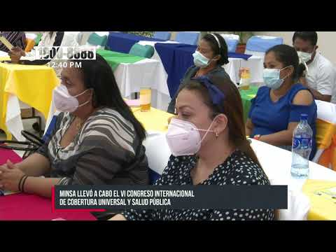 Realizan congreso internacional para fortalecer la salud pública en Nicaragua
