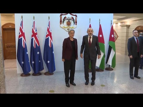 Jordanian and Australian Foreign Ministers discuss war between Israel and Gaza