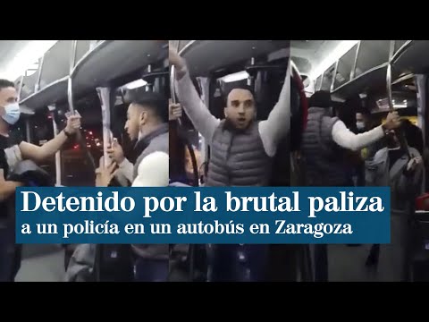 Detenido el sospechoso de dar una paliza a un policía en Zaragoza