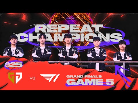 BACK TO BACK | GEN vs T1 게임 5 하이라이트 | 07.13 | MSI 2025