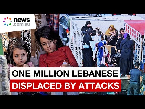 Lebanon in crisis: Over one million displaced as war tensions rise