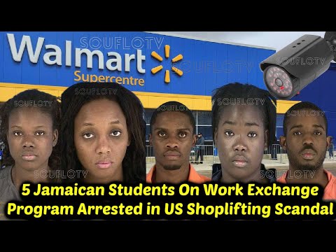 5 Jamaican Students BUSTED In Walmart Shoplifting Scandal