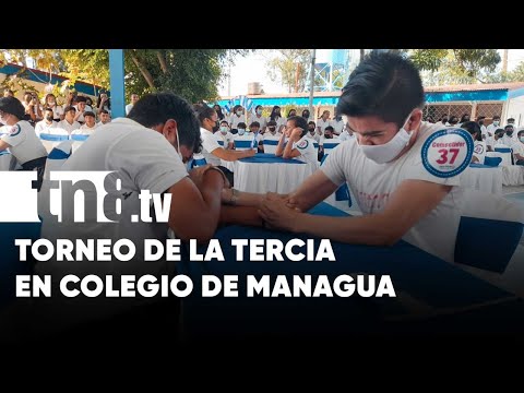 Primer concurso de tercia se realiza en el colegio República de Cuba, Managua - Nicaragua