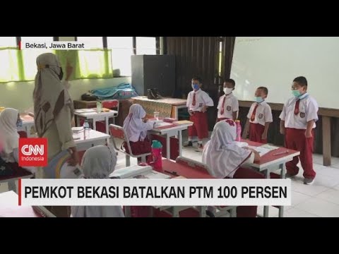 Pemkot Bekasi Batalkan PTM 100 Persen