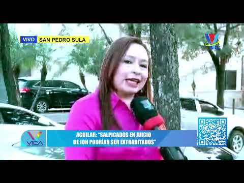 Sara Aguilar: 'Salpicados en juicio de JOH podrán ser extraditados'
