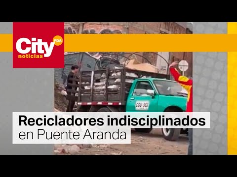 Recicladores fueron sorprendidos arrojando escombros en lugares indebidos | CityTv