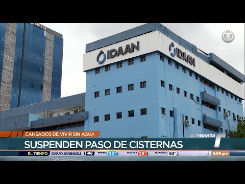 Suspensión de pagos a camiones cisternas afecta a 28 comunidades de Panamá Oeste