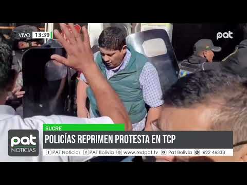 Protestas en TCP