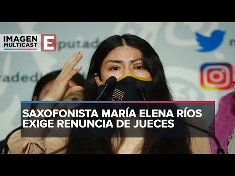 María Elena Ríos pide renuncia del presidente del TJ de Oaxaca