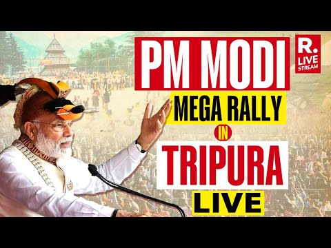 Republic LIVE: PM Modi Addresses Public meeting in Agartala, Tripura | Lok Sabha Election 2024