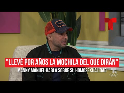 Manny Manuel sobre su homosexualidad: Llevé muchos años la mochila del qué dirán