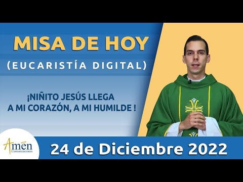 Misa de Hoy Sabado 24 de Diciembre 2022 l Eucaristía Digital l Padre Carlos Yepes l Católica l Dios