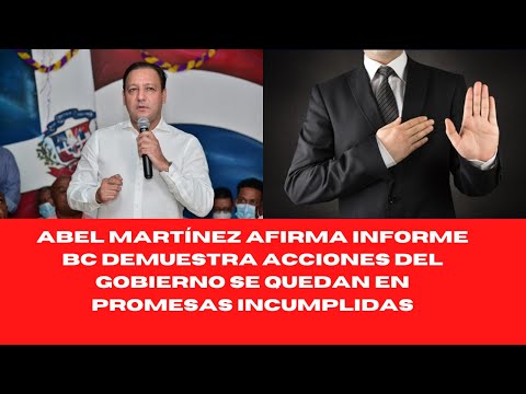 ABEL MARTÍNEZ AFIRMA INFORME BC DEMUESTRA ACCIONES DEL GOBIERNO SE QUEDAN EN PROMESAS INCUMPLIDAS