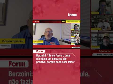 Berzoini Se eu fosse o Lula não fazia um discurso tão positivo, porque pode soar falso