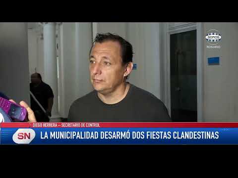 La Municipalidad desarmó dos fiestas clandestinas.