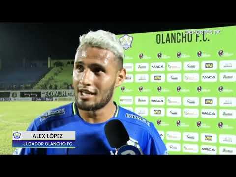 Alex López debuta con el Olancho FC y habla del siguiente partido vs Olimpia