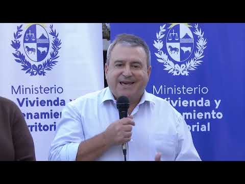 Palabras del ministro de Vivienda, Raúl Lozano