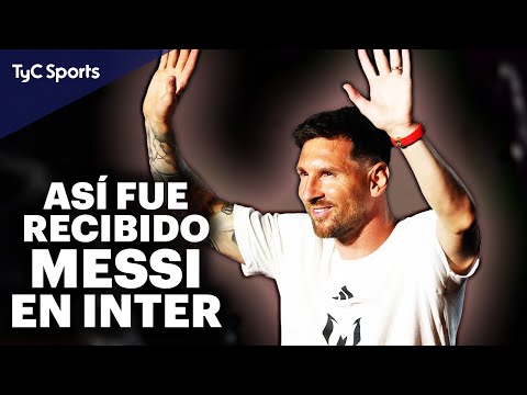 LO MEJOR DE LA PRESENTACIÓN DE LIONEL MESSI EN INTER MIAMI  TORMENTA, HABLÓ EL 10, LA FAMILIA Y +