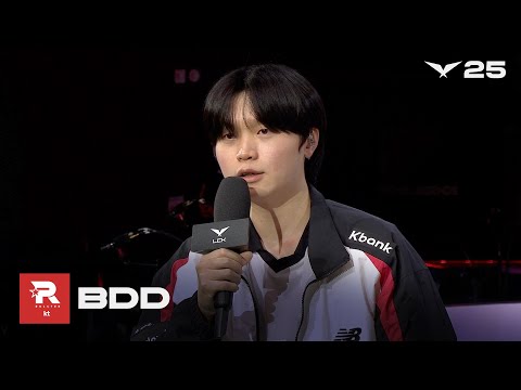 Bdd 인터뷰 | KT vs BFX | 04.12 | 2025 LCK