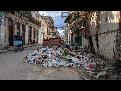 La HABANA comienza el año como terminó el 2023, ¡llena de BASURA!