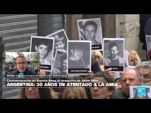 Informe desde Buenos Aires: el acto de conmemoración de los 30 años del atentado contra la AMIA