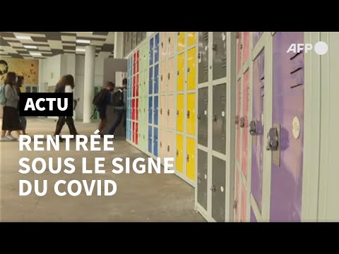 En France, une rentrée scolaire sous le signe du Covid | AFP
