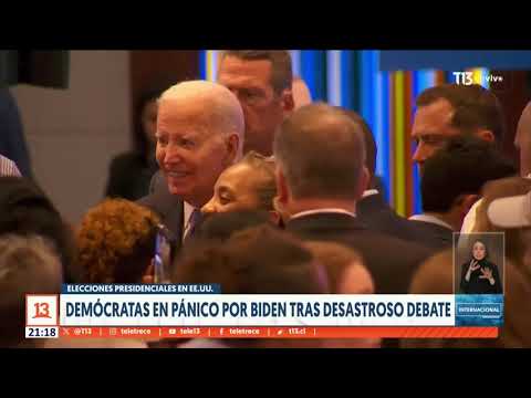 Demócratas en pánico por Joe Biden tras desastroso debate electoral