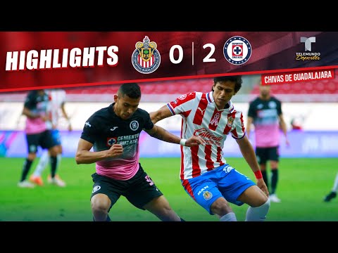 Highlights & Goals | Chivas vs. Cruz Azul 0-2 | Telemundo Deportes