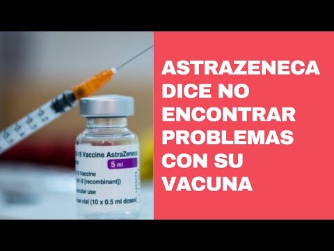 AstraZeneca dice no encontró pruebas de que vacuna provoque aparición de coágulos de sangre