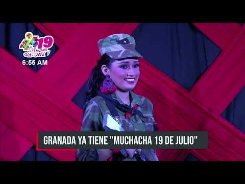 Granada elige a la «Muchacha Revolución 19 de Julio» - Nicaragua