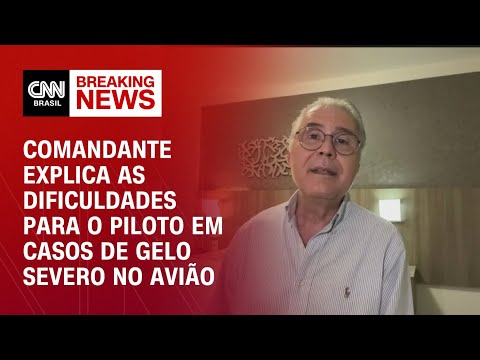 Comandante explica as dificuldades para o piloto em casos de gelo severo no avião| WW