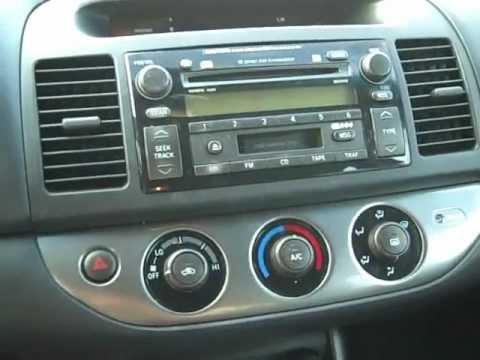 Change stereo 2005 toyota camry